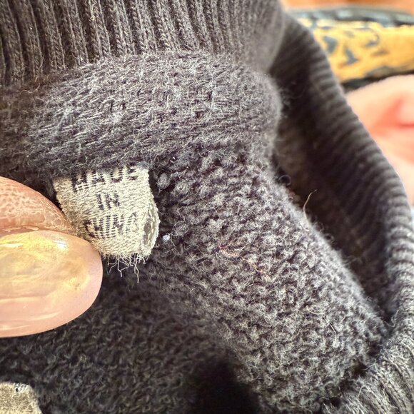 Superdry Ath. Universitié Paris Black Sweatshirt M - Picture 3 of 9